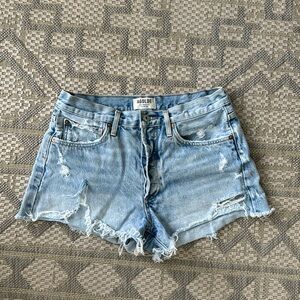 Agolde vintage Parker cut-off  denim shorts